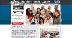 Desktop Screenshot of motherhubbardsnc.com